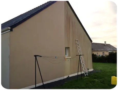 Nettoyage Crépis Maison Louhans Saône-et-Loire Nettoyage Crépis Maison Louhans Saône-et-Loire